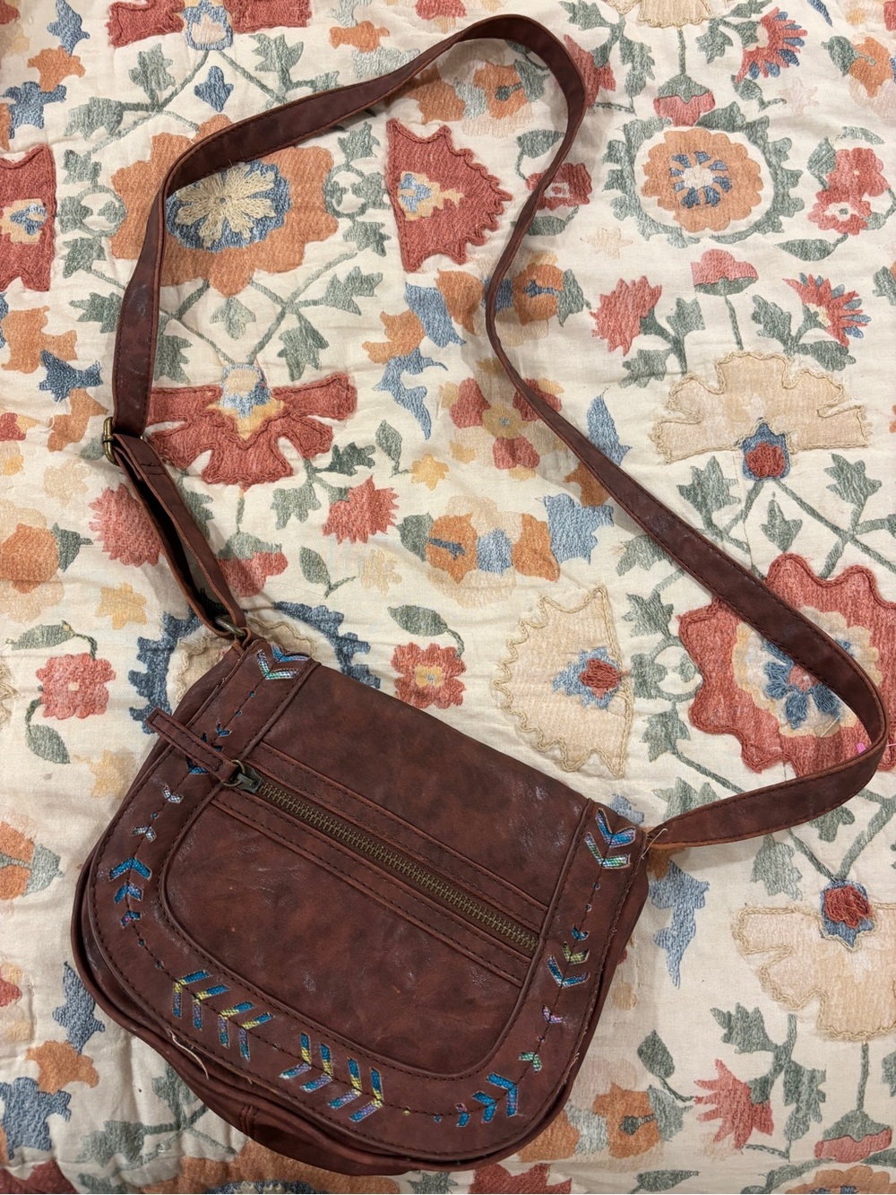 Mossimo Supply Co Brown Leather Purse